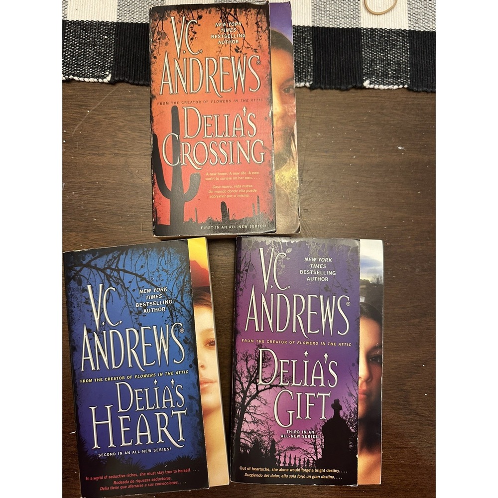 VC Andrews The Delia Series 3 Book Lot